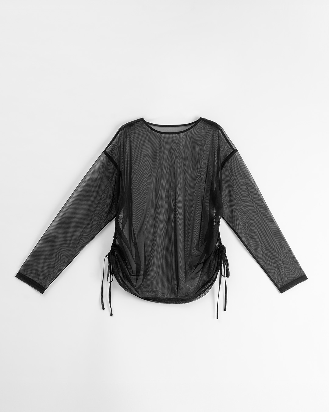 サイドギャザーシアートップス 3色展開