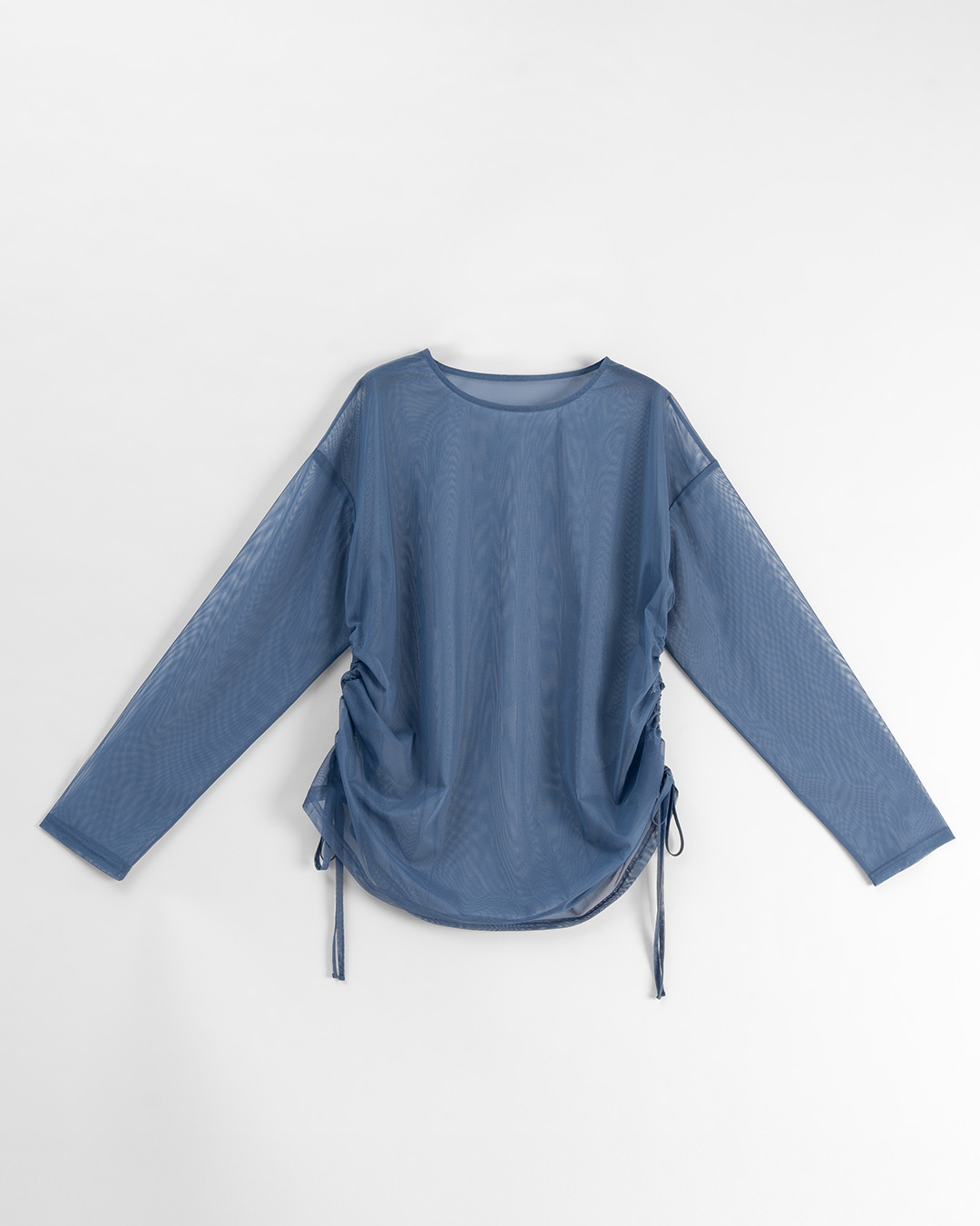 サイドギャザーシアートップス 3色展開