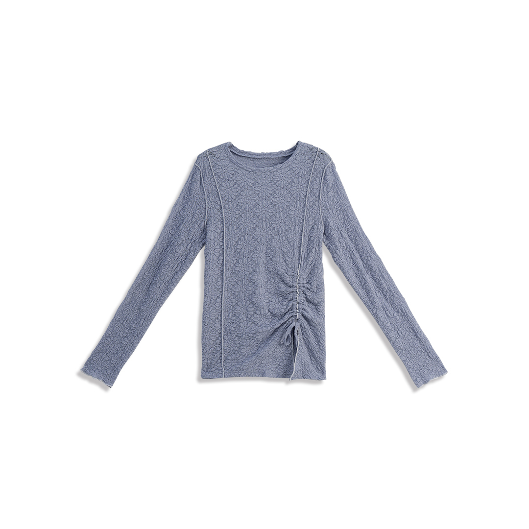 ジャカードドロストトップス 2色展開