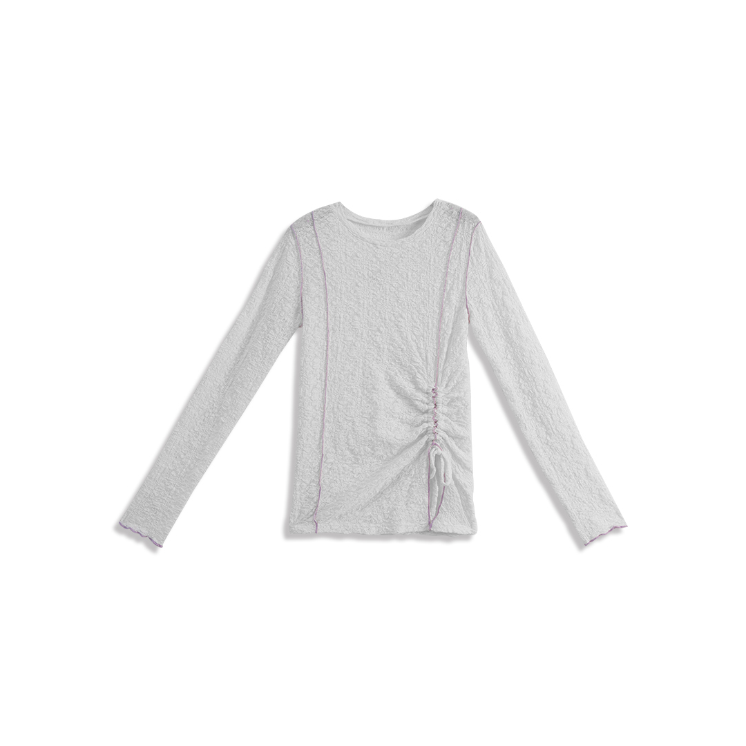 ジャカードドロストトップス 2色展開