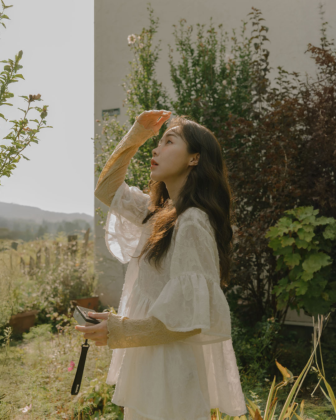 ツヤ感ジャガード2WAYブラウス 2色展開