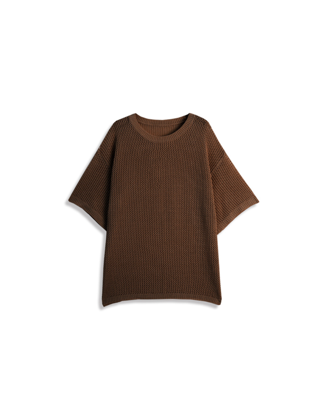 メッシュニットゆったりトップス 3色展開