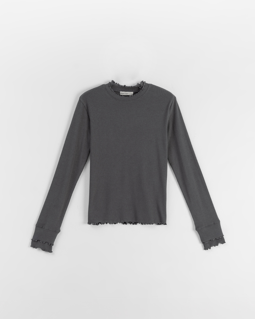 ダブルフリルリネックトップス 6色展開