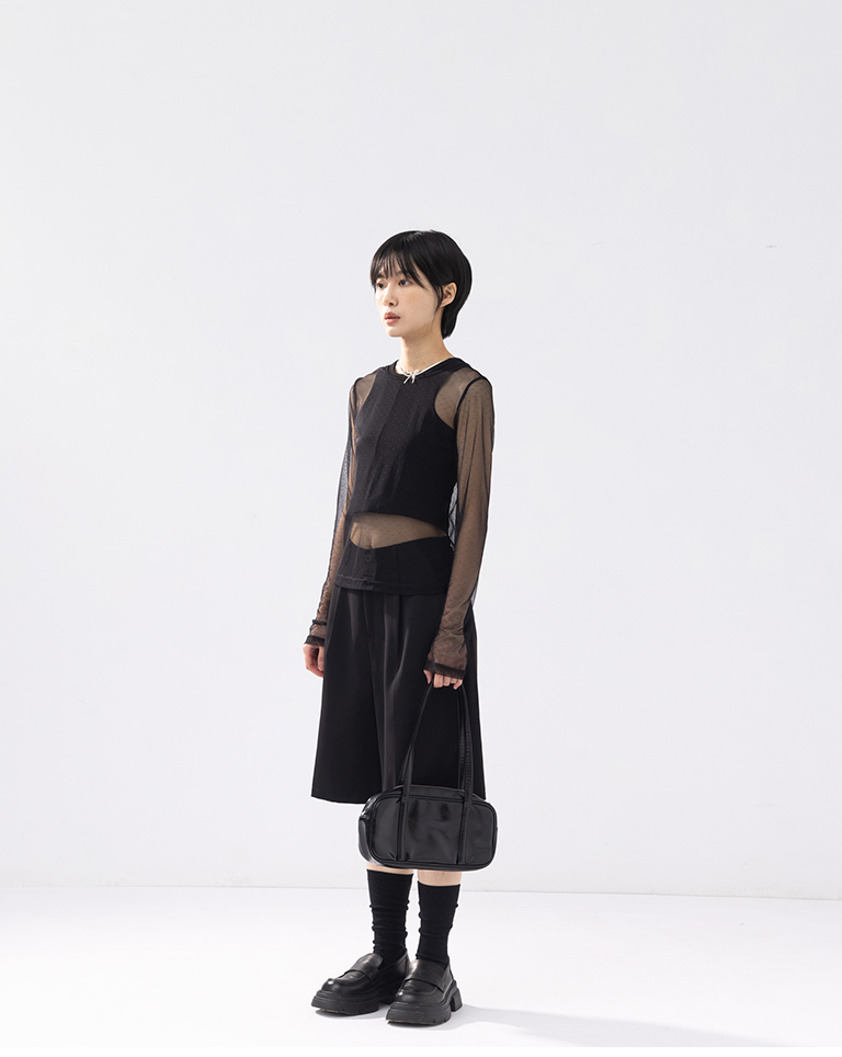 ドットシアーブラウス 3色展開