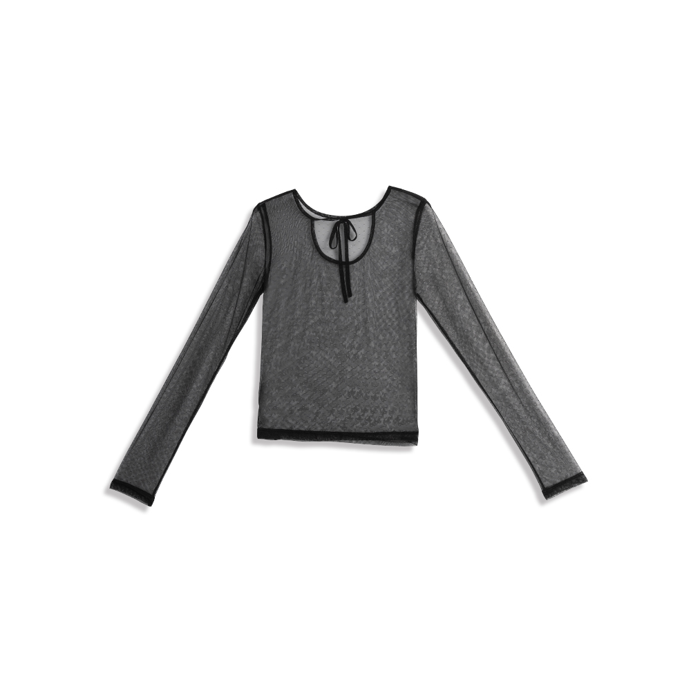 ドットシアーブラウス 3色展開