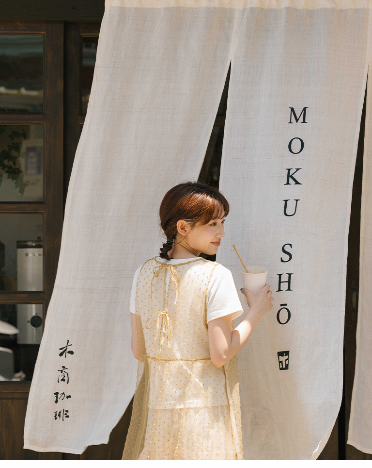 ドットシアーフリルタイジレ マスタード