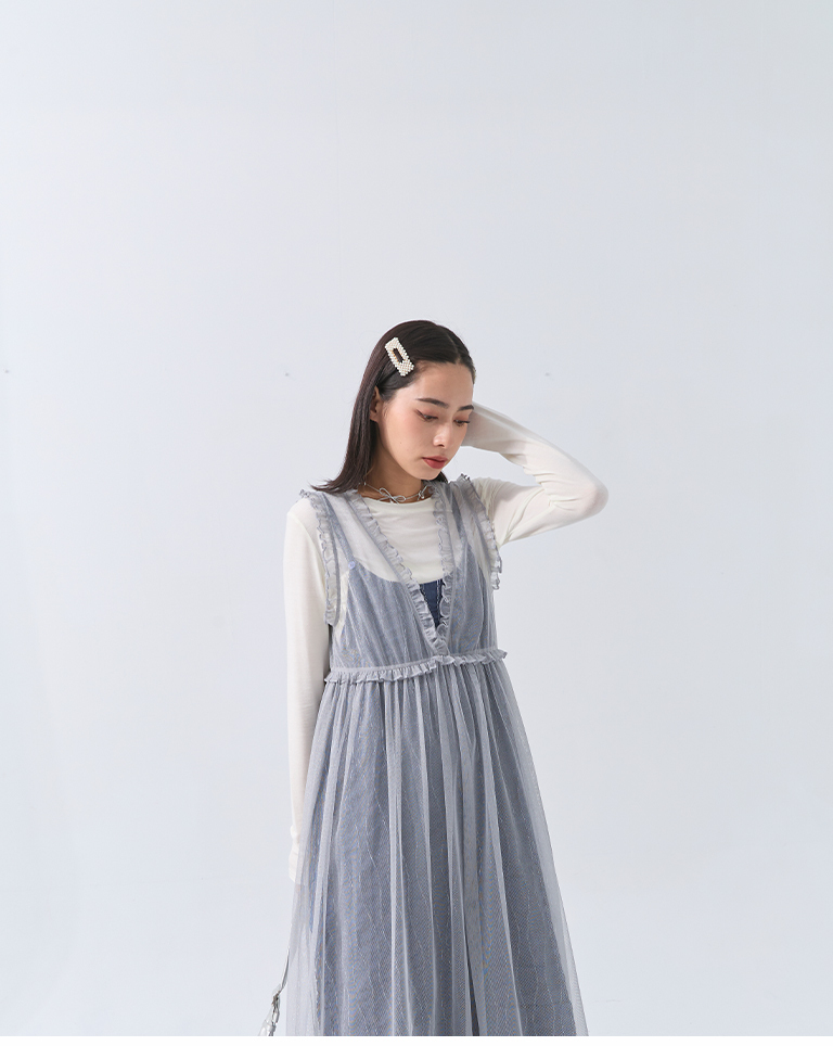 ベーシックストレッチトップス 5色展開