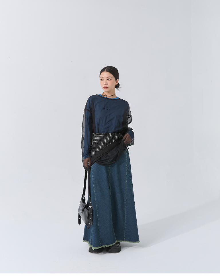 ベーシックストレッチトップス 5色展開