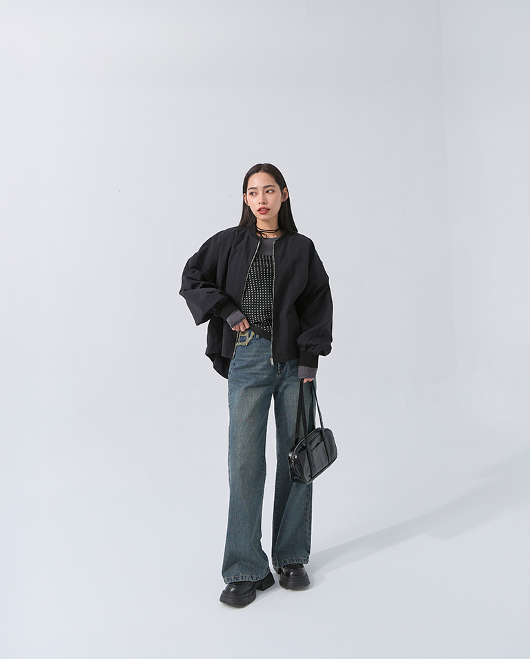 ベーシックストレッチトップス 5色展開