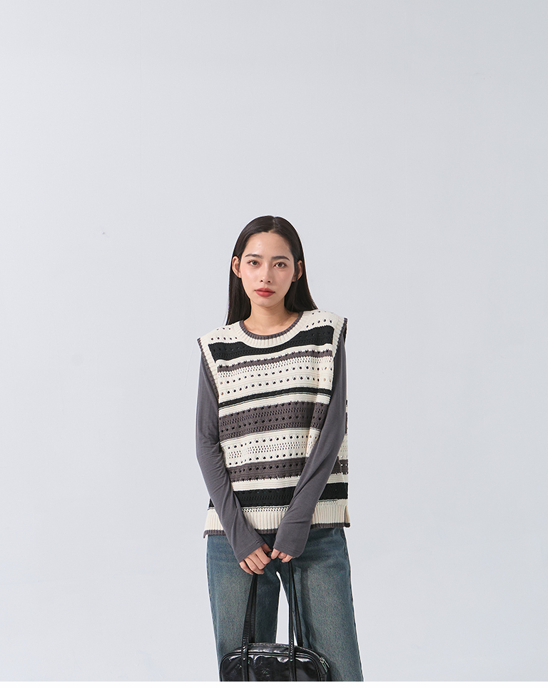 ベーシックストレッチトップス 5色展開