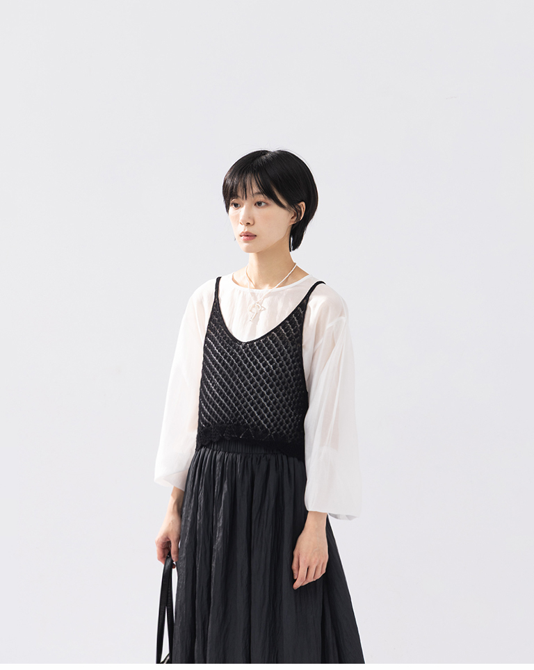 ニットキャミジレ 4色展開