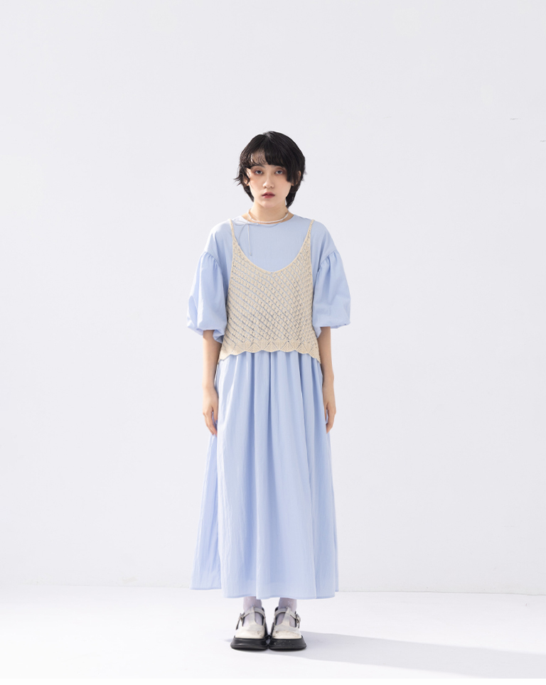 ニットキャミジレ 4色展開