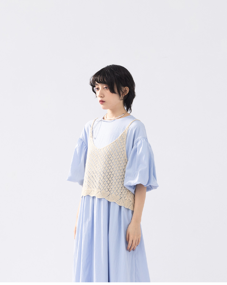 ニットキャミジレ 4色展開