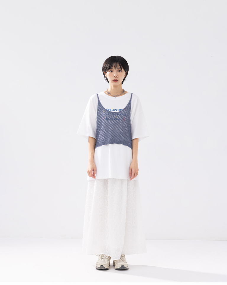 ニットキャミジレ 4色展開