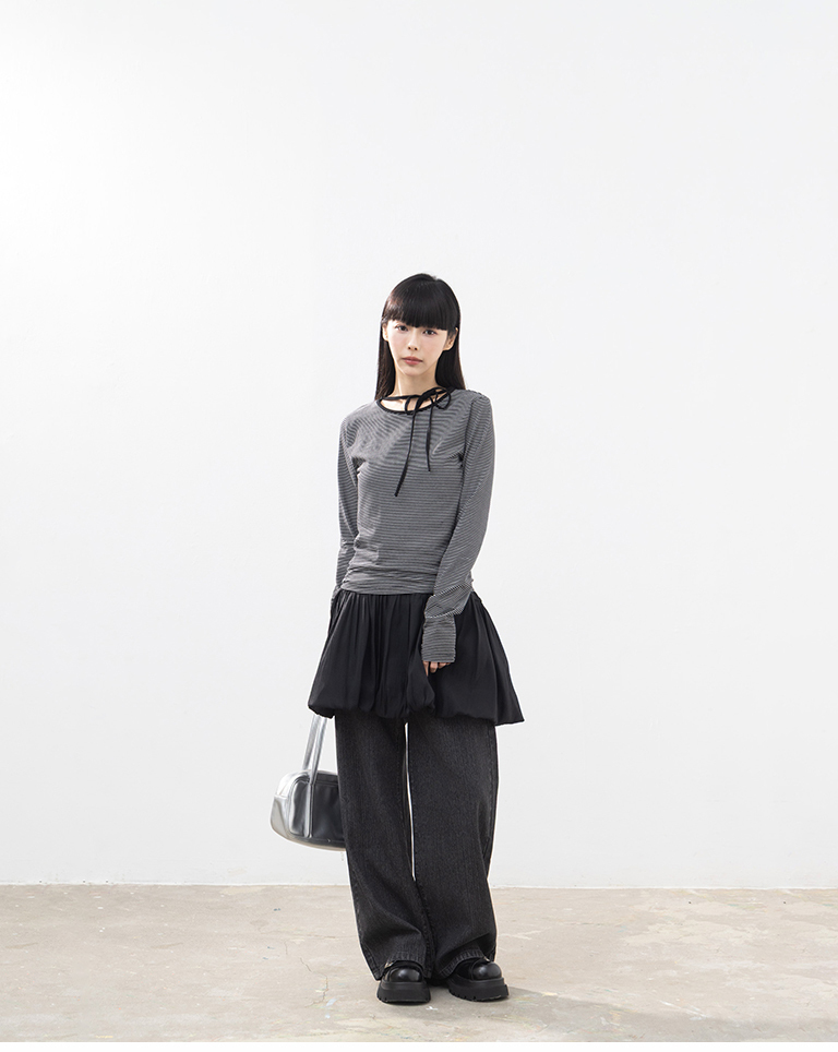 クルーネックボタンニットカーディガン 5色展開