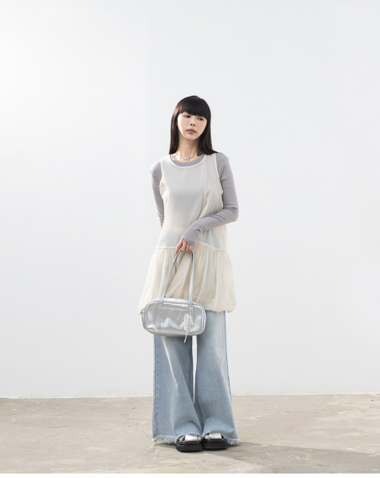 クルーネックボタンニットカーディガン 5色展開