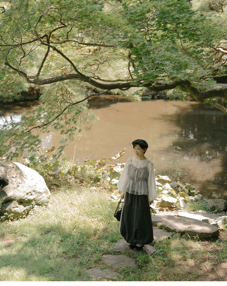 フリルシアーオーバーベスト 4色展開