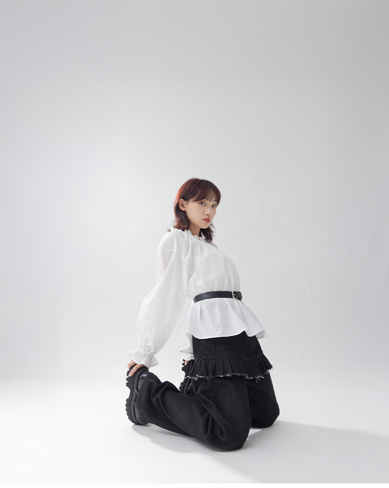 オフショルダー2WAYトップス