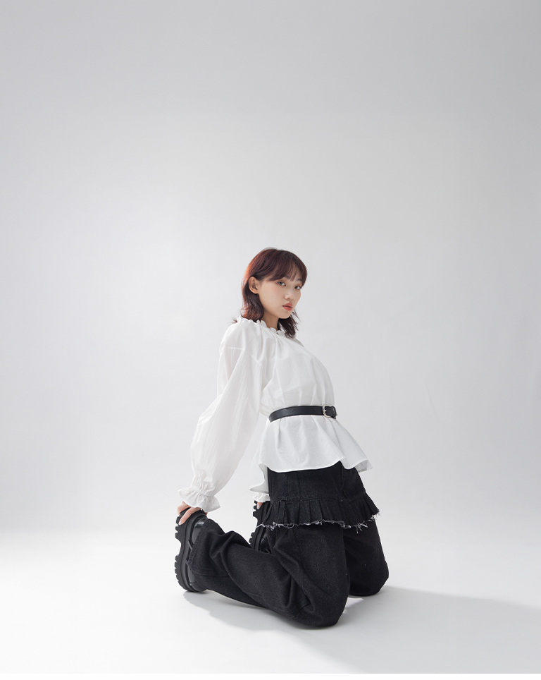 オフショルダー2WAYトップス