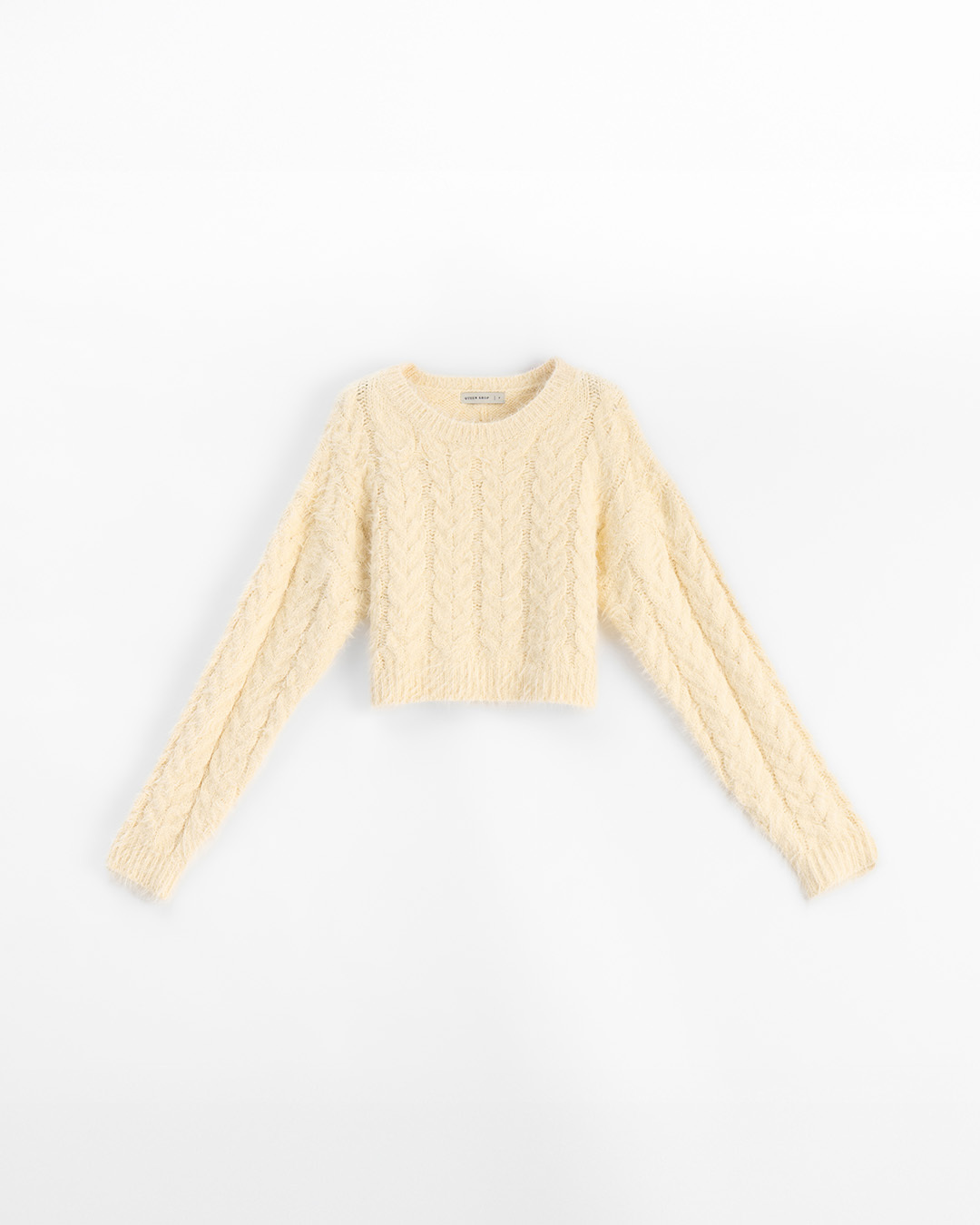 ニットショート丈プルオーバー 4色展開