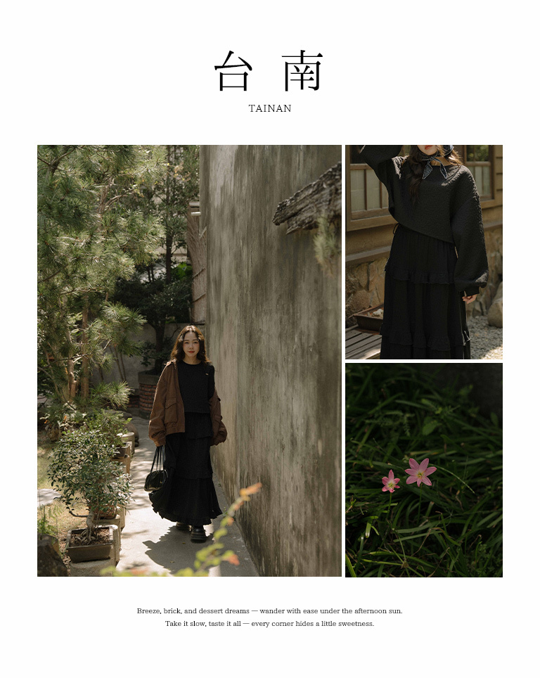 フラワー型押しショートスウェット 2色展開