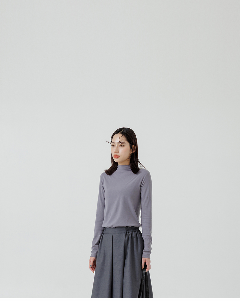 フィット長袖トップス 6色展開