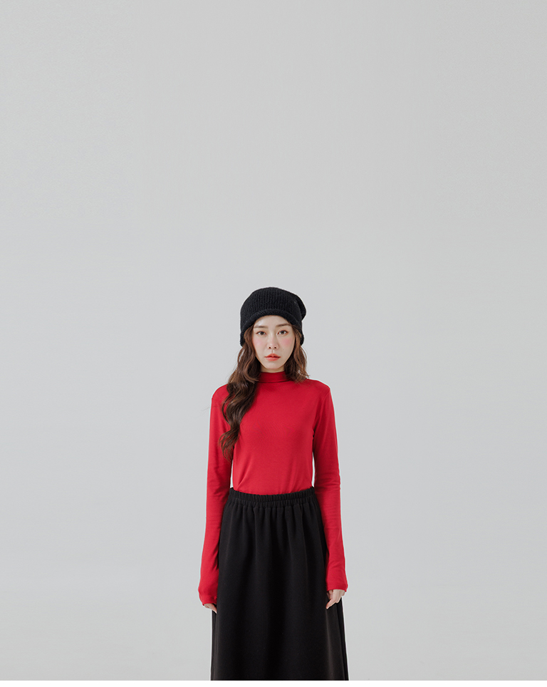 フィット長袖トップス 6色展開