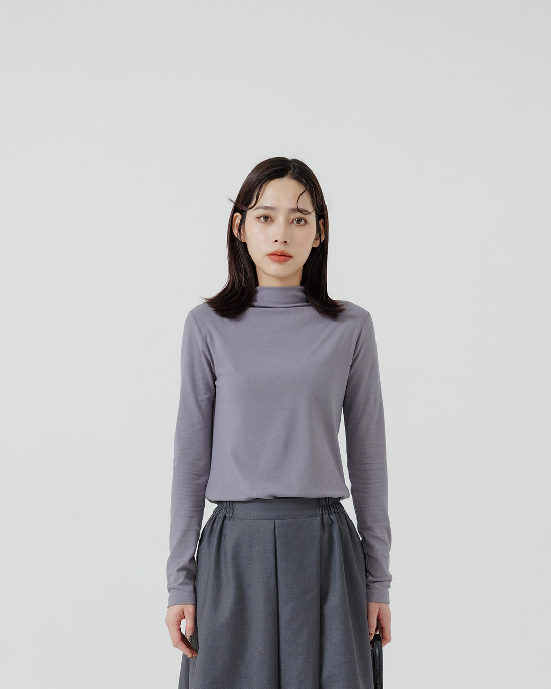 フィット長袖トップス 6色展開