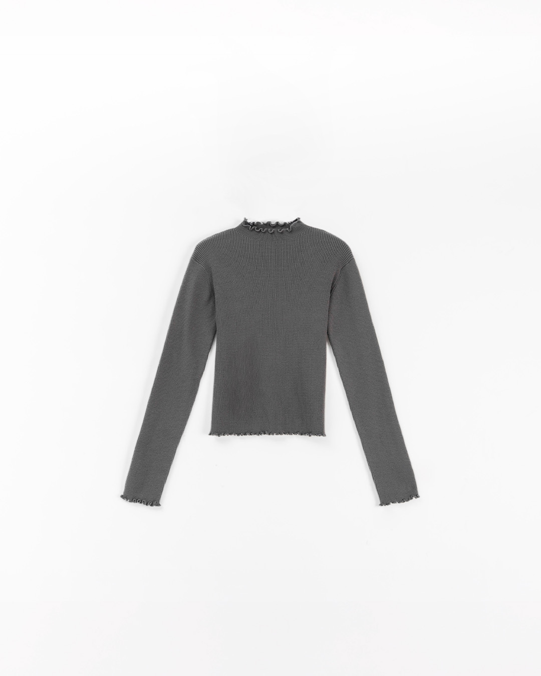 リブハイネックニット 5色展開