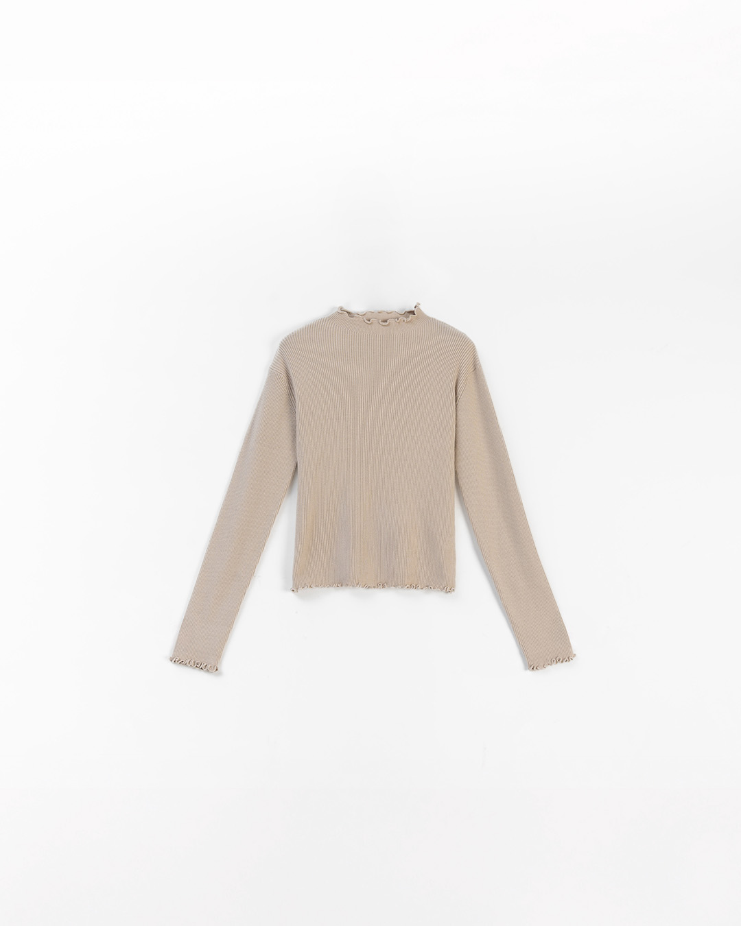 リブハイネックニット 5色展開