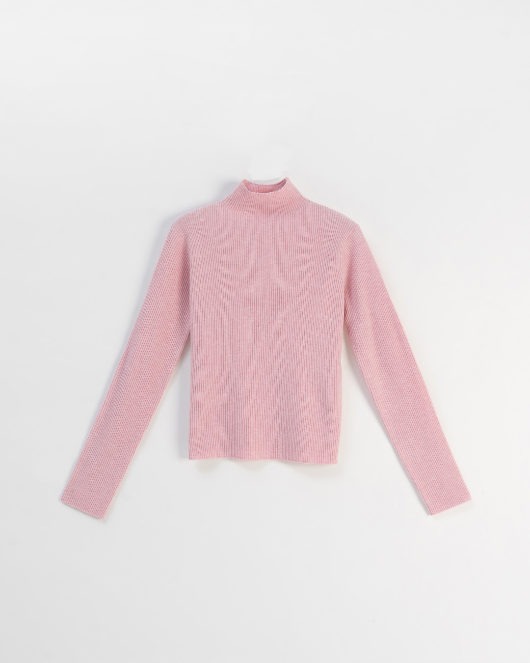 リブニットハイネック 6色展開