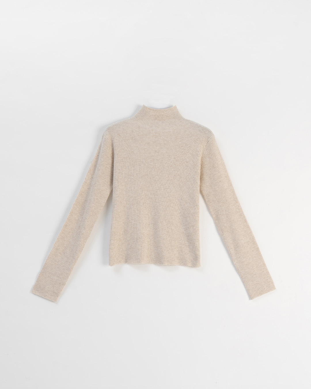 リブニットハイネック 6色展開