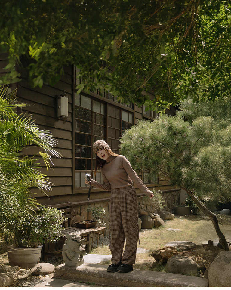 リブニットハイネック 6色展開