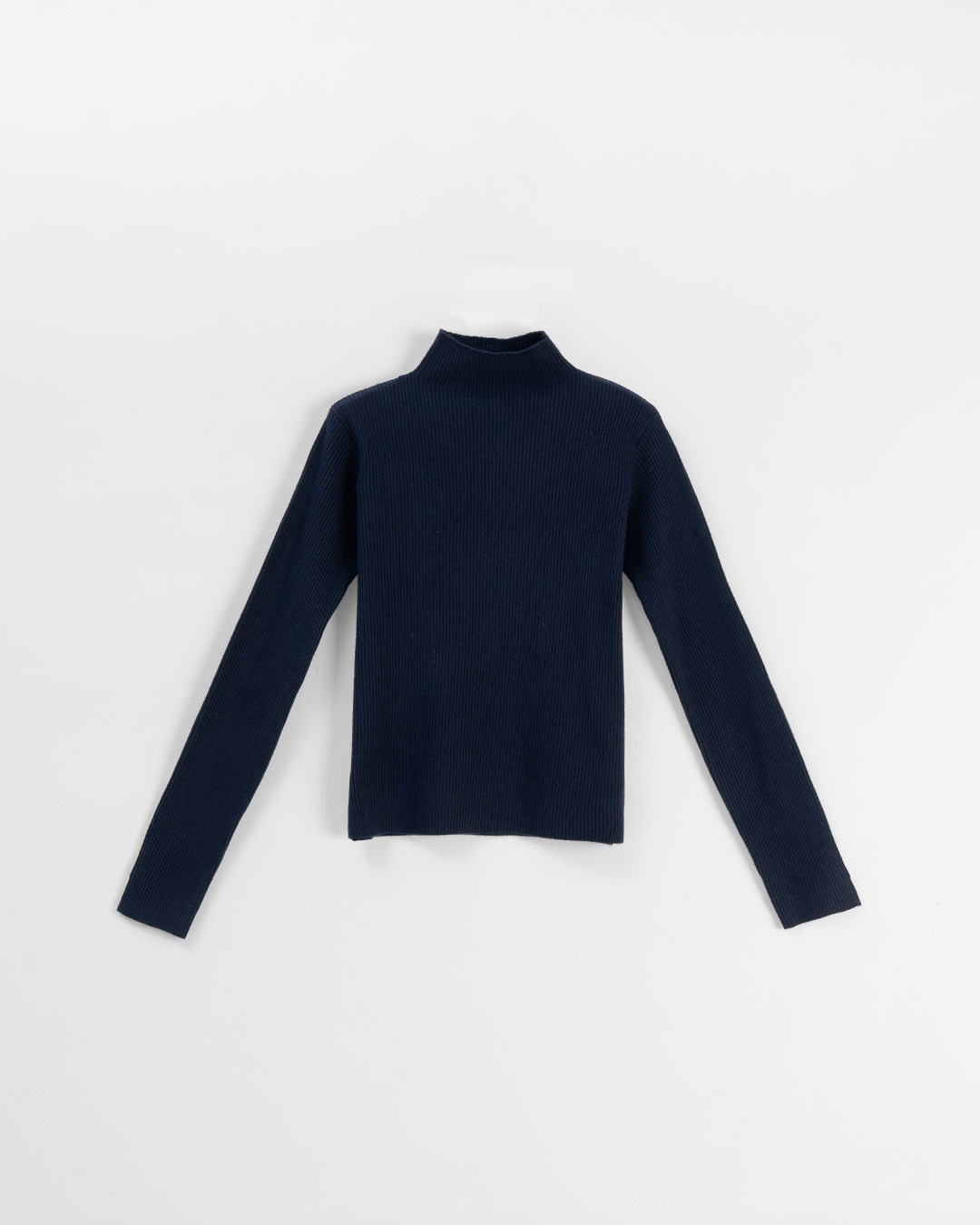 リブニットハイネック 6色展開