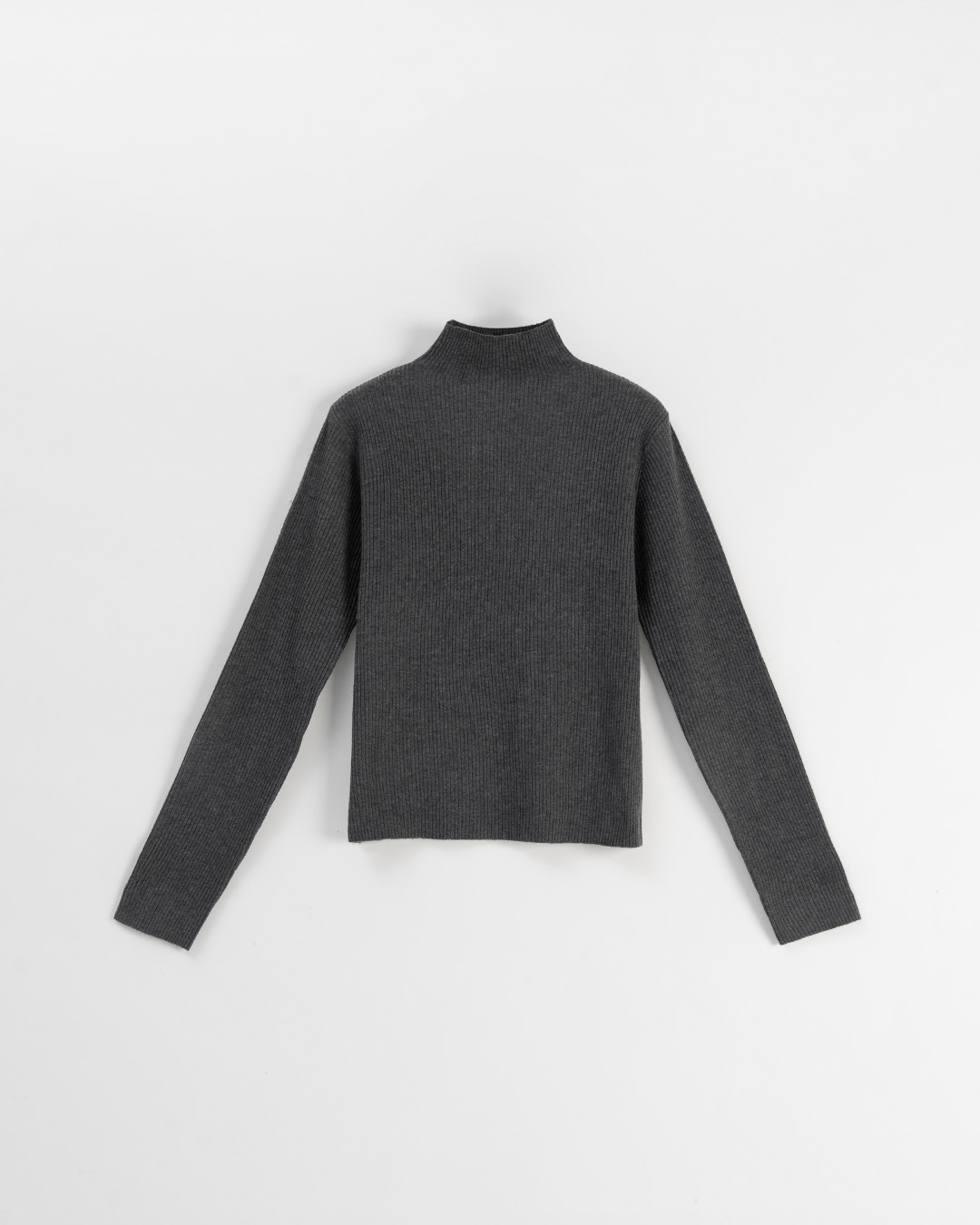 リブニットハイネック 6色展開