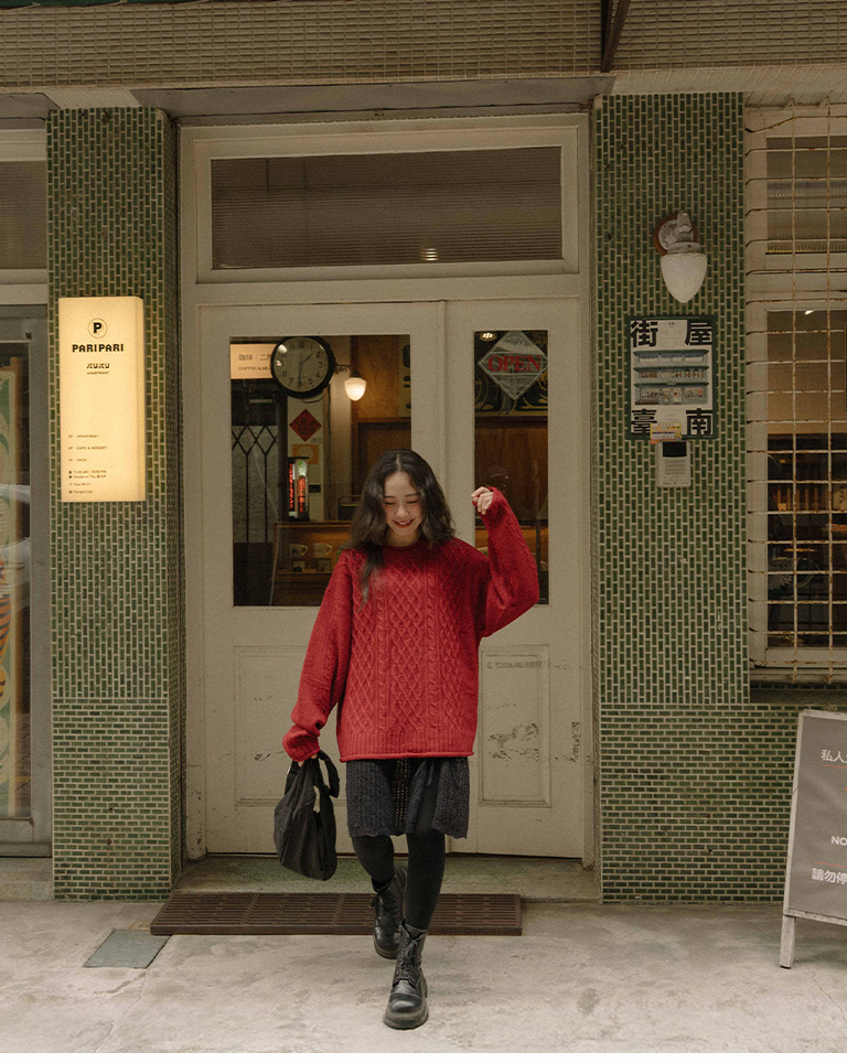 ケーブル編みゆったりニットセーター 7色展開