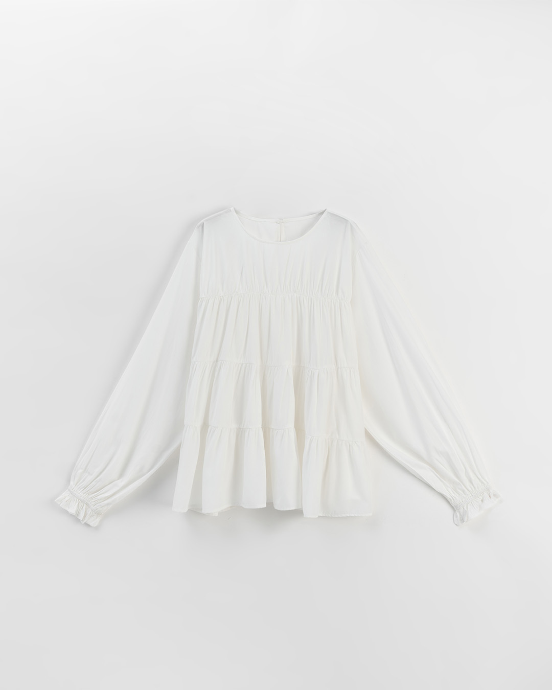 春1尚未收到---ケーキ切替フレアトップス 2色展開