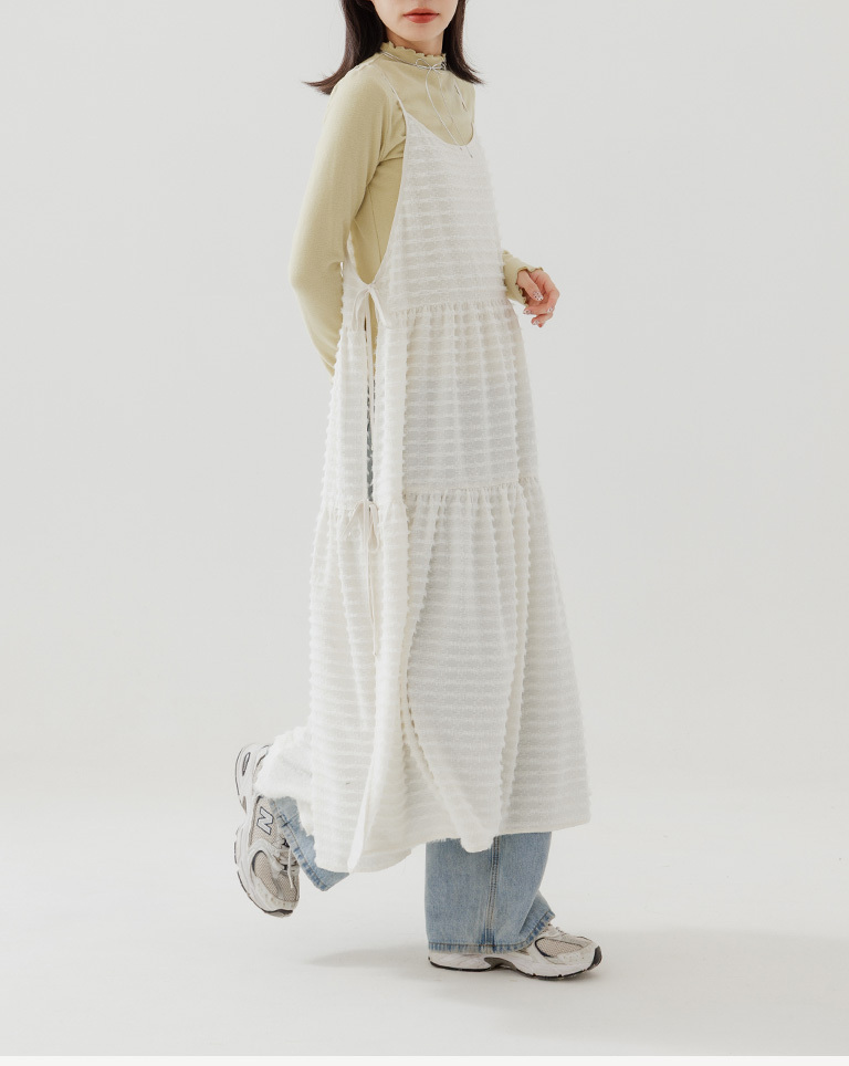 マチェックリボンカーディガン 2色展開