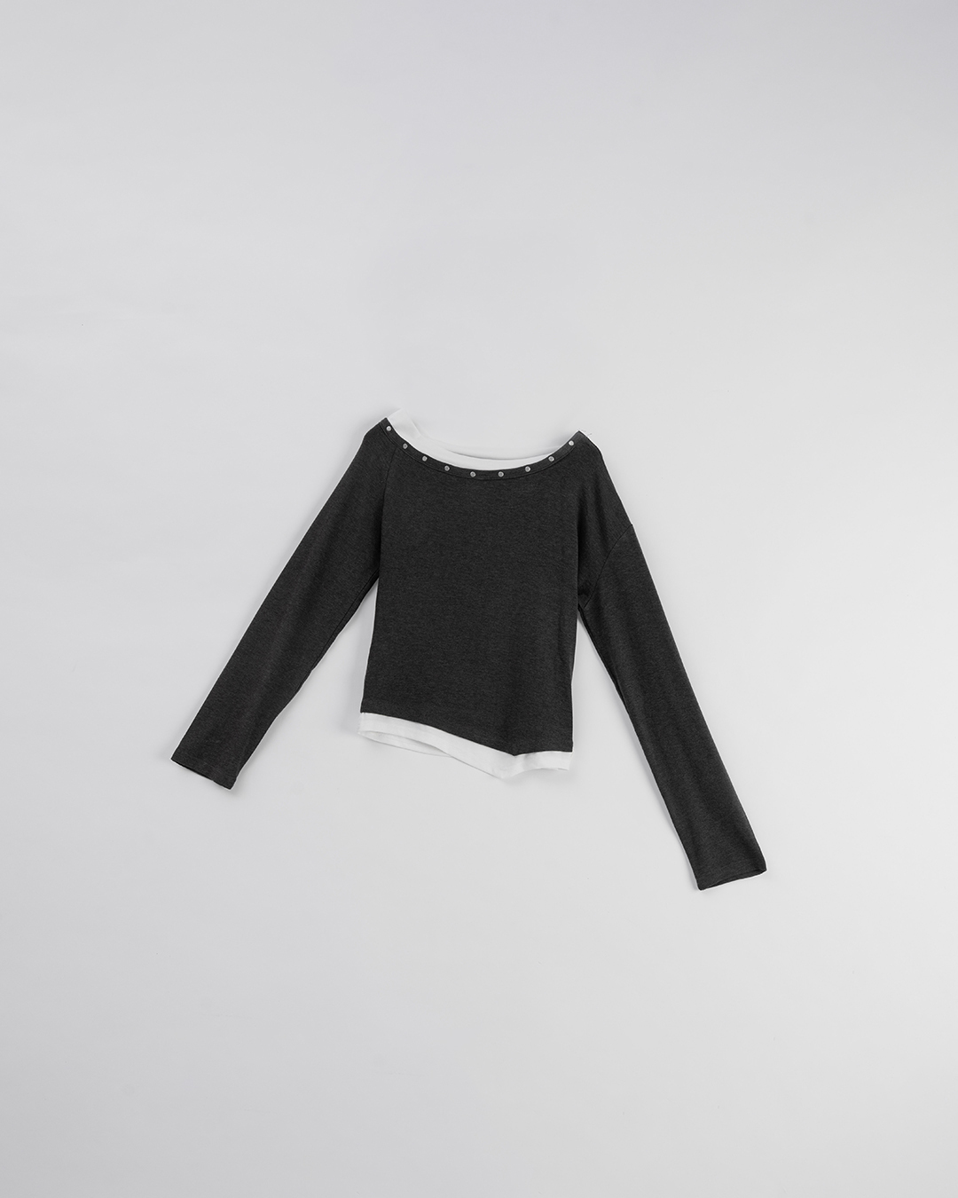 ワンショルダートップス 2色展開