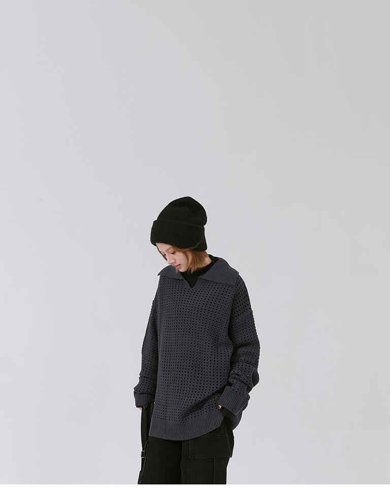 サムホールニットトップス 3色展開