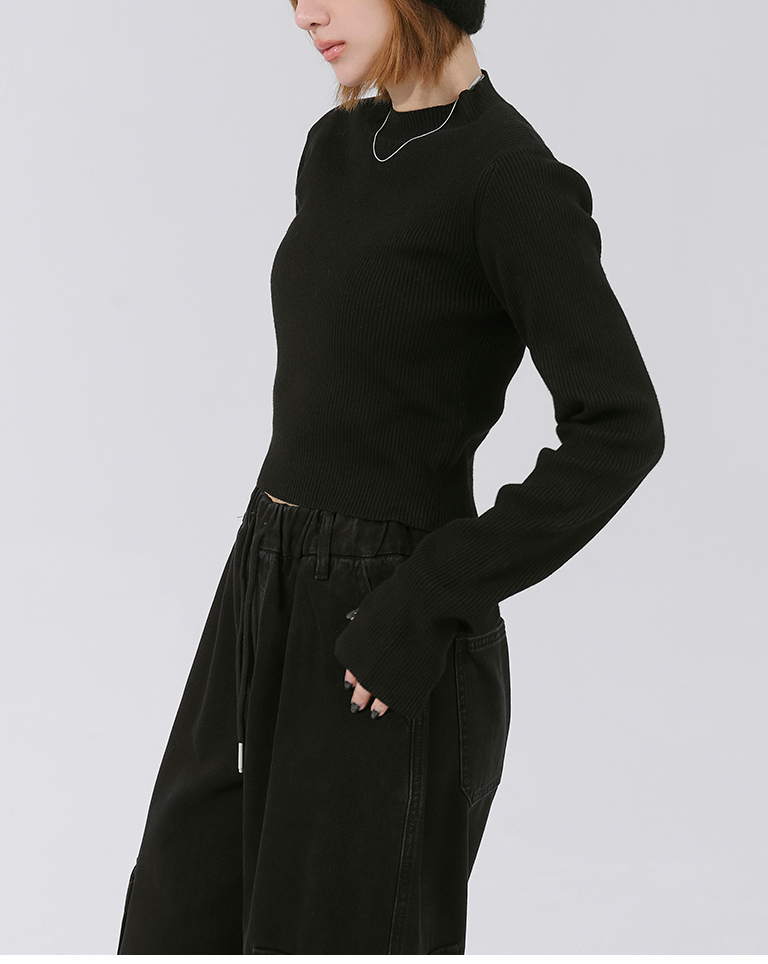 サムホールニットトップス 3色展開