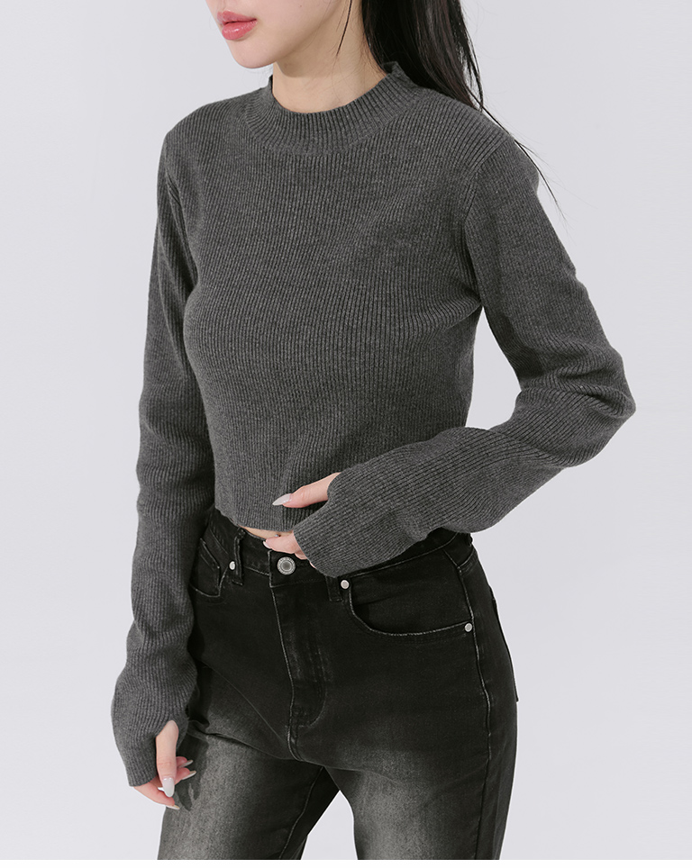 サムホールニットトップス 3色展開