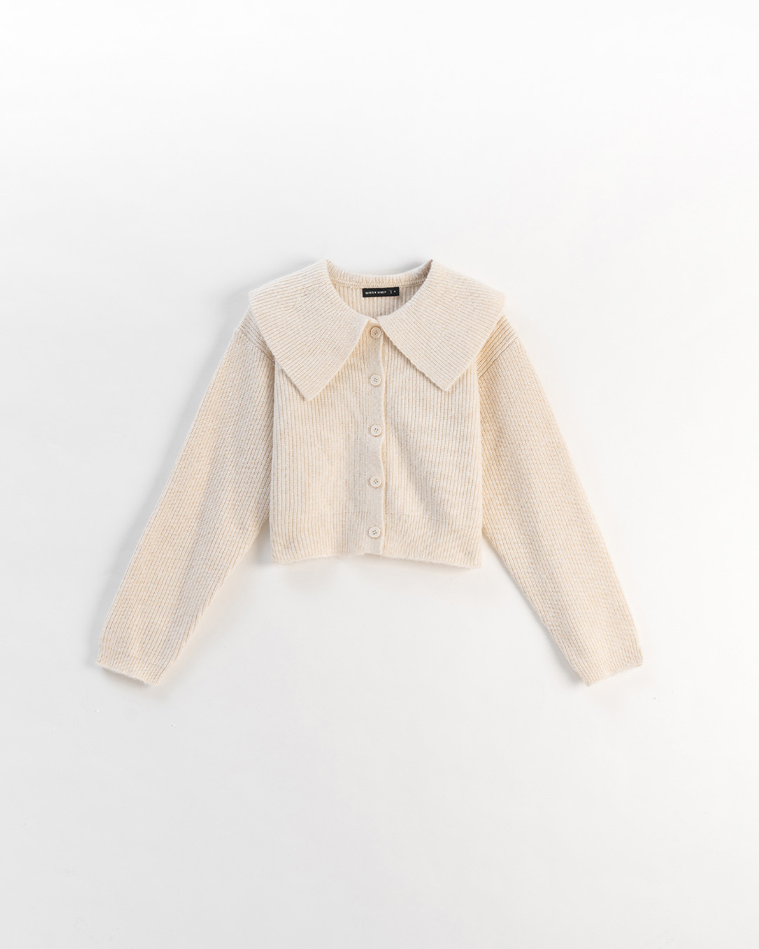 ビッグカラーショートニット 2色展開