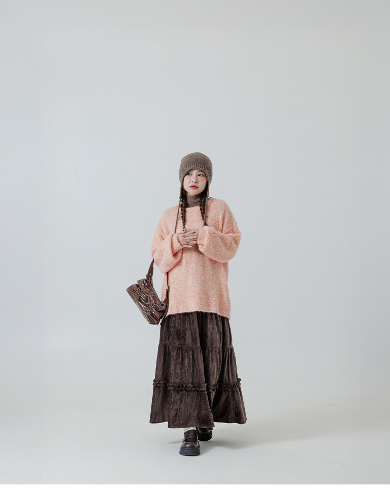 オーバーサイズニット  3色展開