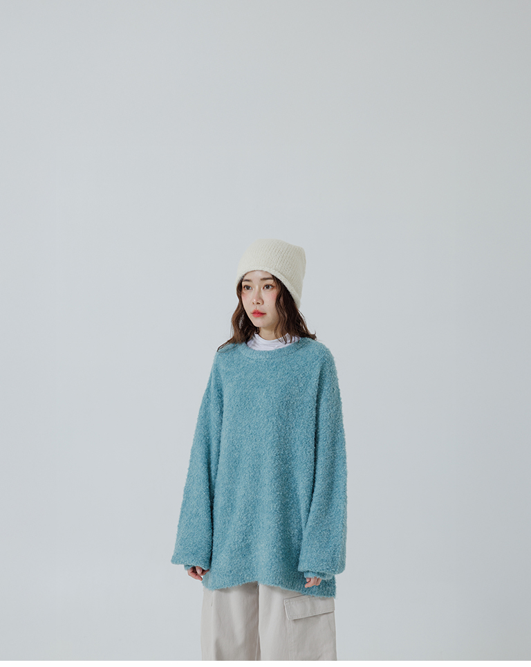 オーバーサイズニット  3色展開