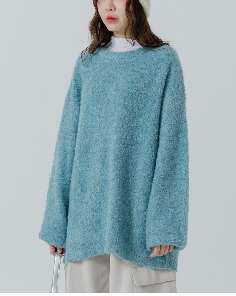 オーバーサイズニット  3色展開