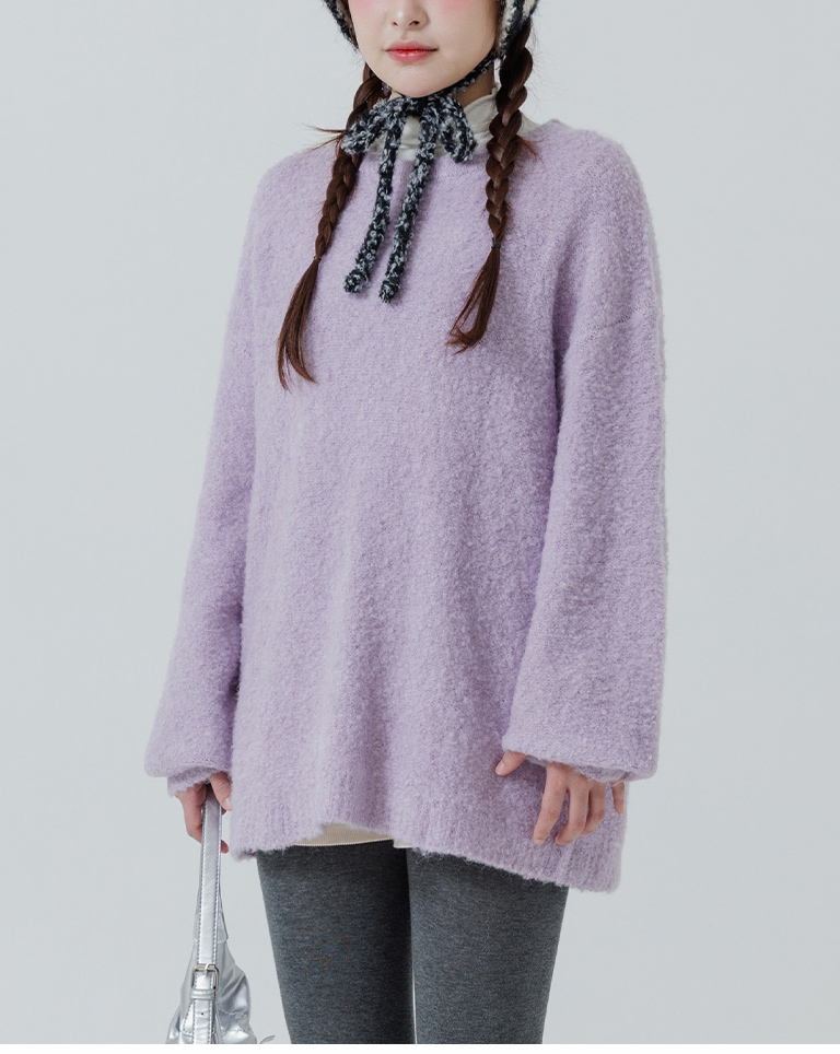 オーバーサイズニット  3色展開