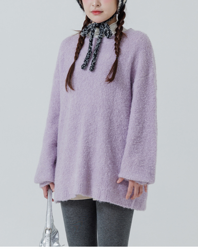 オーバーサイズニット  3色展開