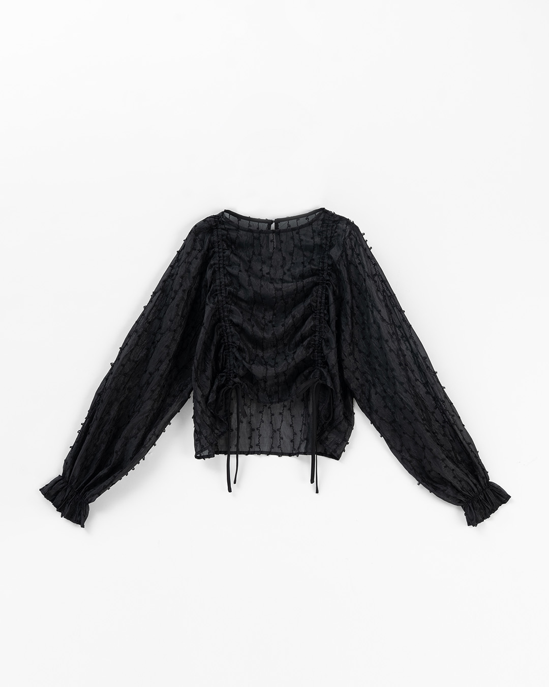 シアーシャーリングブラウス 2色展開