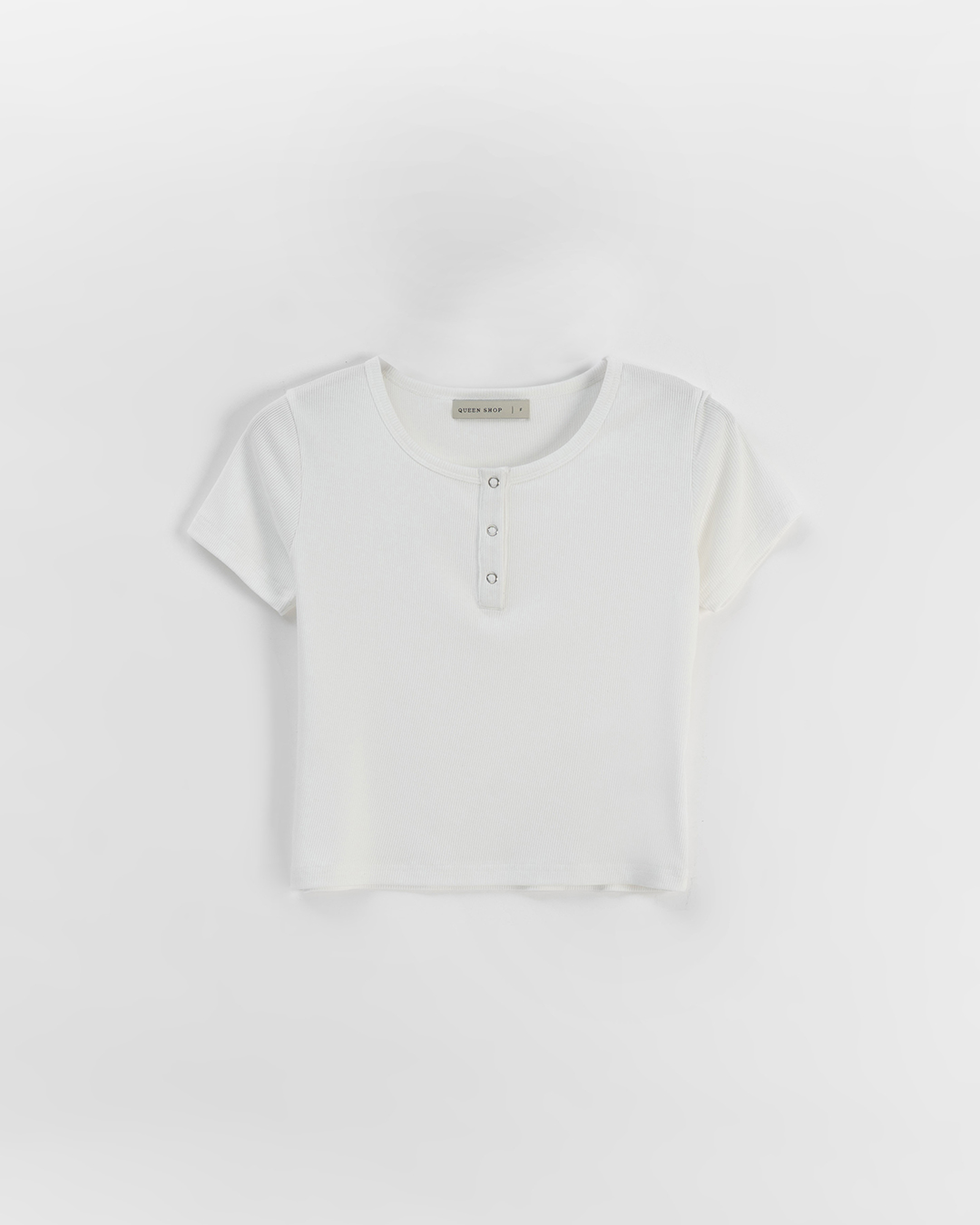 スナップボタンフィットトップス 4色展開